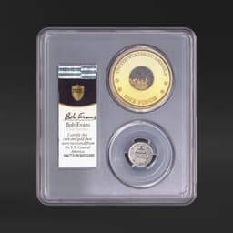1852 10C S.S. Central America #2 (with Pinch) PCGS AU50