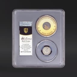 1850 10C S.S. Central America #2 (with Pinch) PCGS AU53
