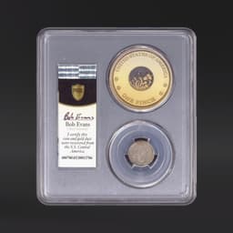 1827 10C S.S. Central America #2 (with Pinch) PCGS FR02