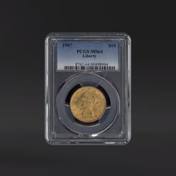 1907 $10 Gold Liberty PCGS MS64