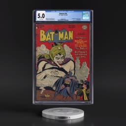 Batman #49 CGC 5.0 Off-white Pages (DC Comics, 10-11/48) - Universal