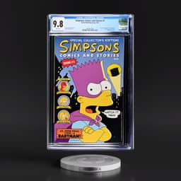 Simpsons Comics and Stories #1 CGC 9.8 White Pages (Welsh Publishing Group, 1993) - Universal