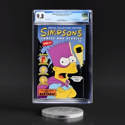 Simpsons Comics and Stories #1 CGC 9.8 White Pages (Welsh Publishing Group, 1993) - Universal