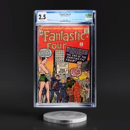 Fantastic Four #9 CGC 2.5 Off-white Pages (Marvel Comics, 12/62) - Universal