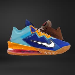 Nike LeBron 18 Low Xbox Controller Set Wile E. vs Roadrunner Space Jam - Size 13