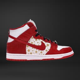 Nike Dunk High Pro SB Supreme Red Stars - Size 10.5
